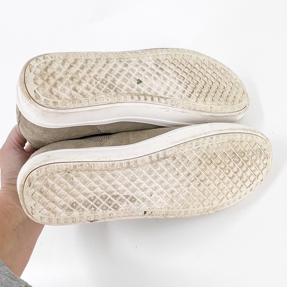 ✅ Steve Madden Beige Brown Suede Sultan Chelsea Wedge Sneaker size 8 - Picture 7 of 7